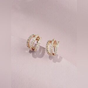 Olive & Piper Harper Huggie Hoops